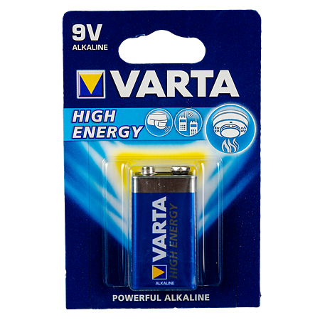 Baterie Varta High Energy, alcalina, 9V