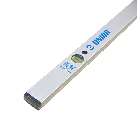 Nivela Unior, aluminiu, lungime 1200 mm, bule rezistente la soc