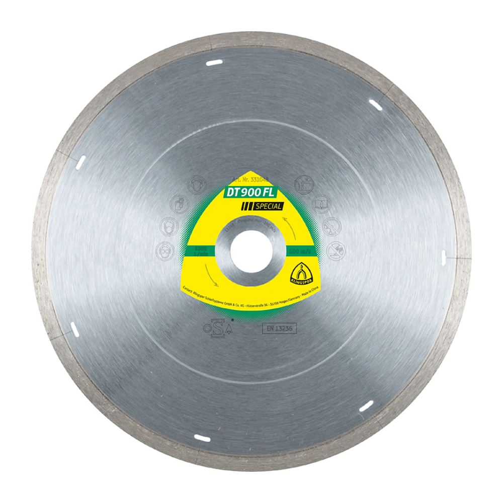 Disc Diamantat Pentru Ceramica Klingspor Dt 900 Fl Special, 115 X 1.4 X 22.23 Mm