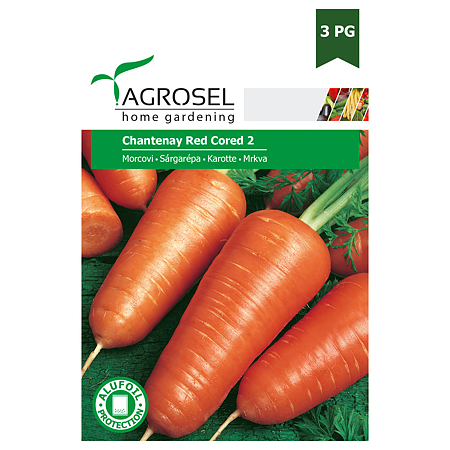 Seminte de morcovi, Agrosel Chantenay Red Cored 2