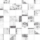Placa antistropi Kronospan Trends 20/21 K219 SU/K220 SU, 2 fete, alb Labyrinth / Motif Tiles, 4100 x 640 x 10 mm