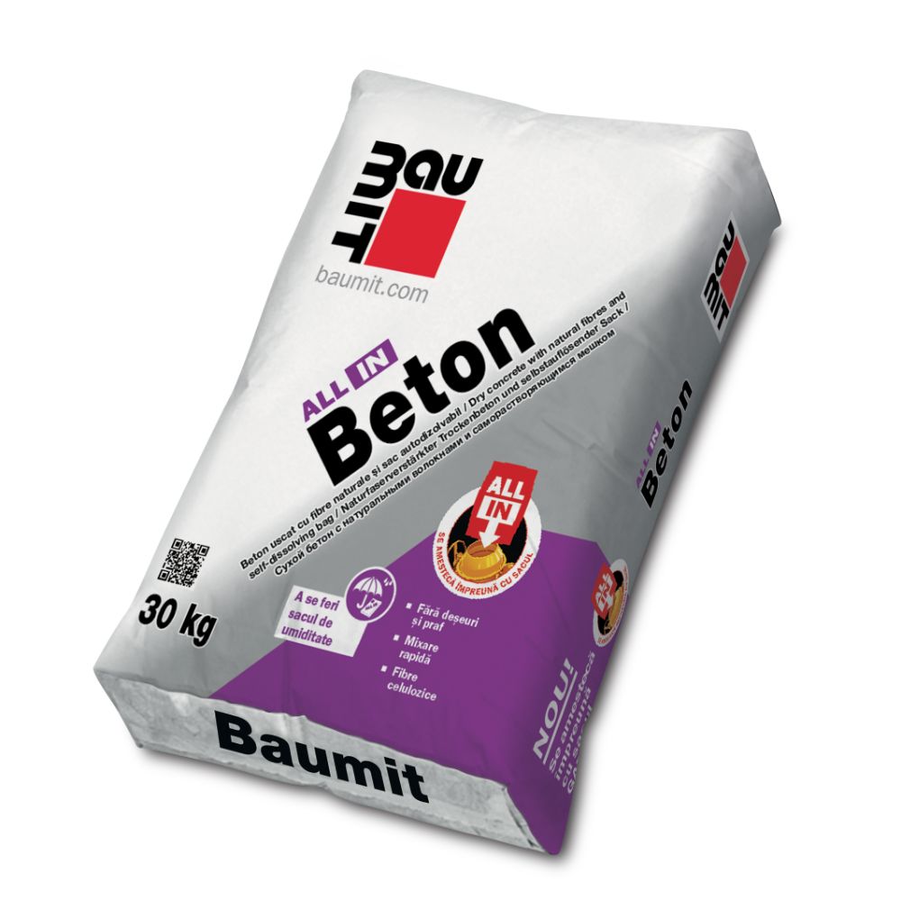 Beton uscat Baumit ALL IN, reparatii exterior, 30 kg All