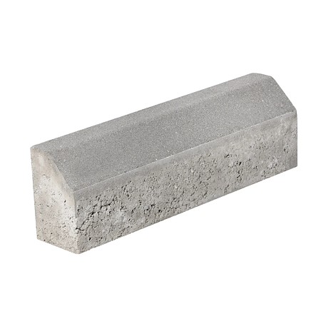 Bordura tesita Petra, gri, 50 x 10 x 15 cm