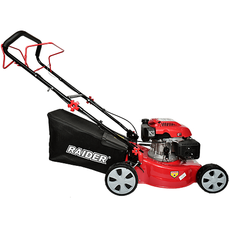 Masina de tuns iarba Raider RD-GLM04, benzina, 3,4CP, diametru taiere 410 mm