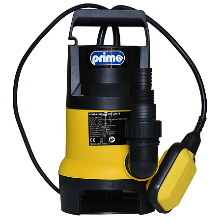 Pompa de drenaj Primo TM 5102, putere 450W, debit 8500 l/h, adancime submersie 7 m