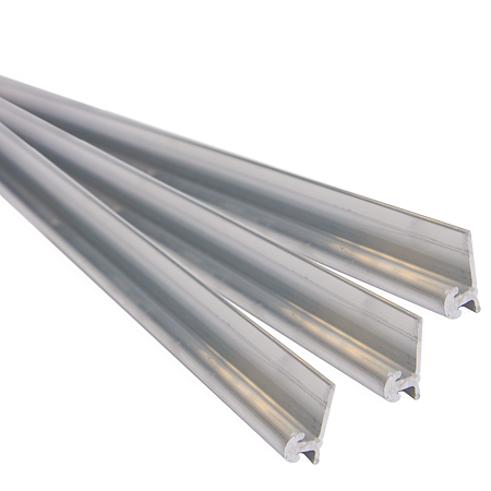 Profil de rulare pentru sistemul Fast, aluminiu, lungime 3 m, dimensiuni 17,5 x 8,75 mm