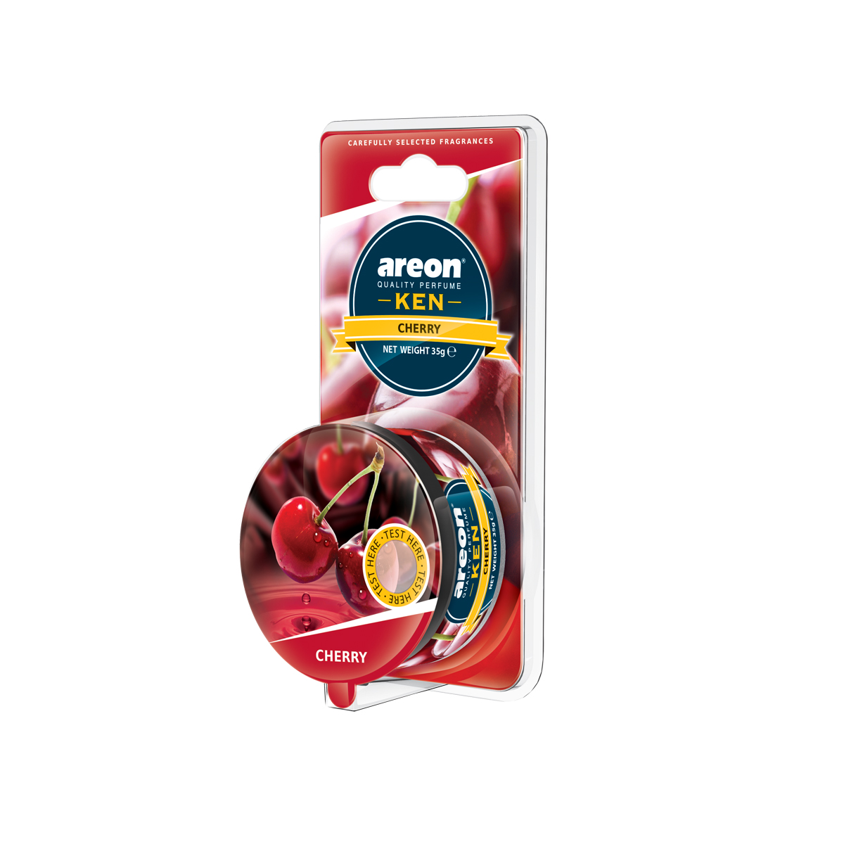 Odorizant auto Areon Ken Blister, Cherry, 35 g