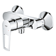 Baterie dus Grohe Start Loop, monocomanda, alama, argintiu, cartus ceramic 35 mm