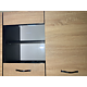Mobilier pentru bucatarie Alina, stejar sonoma si wenge, 1,6 m Mobilier pentru bucatarie Alina, stejar sonoma si wenge, 1,6 m