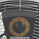 Ventilator de podea Home, 120W, 3 trepte, metal, crom, 50 cm