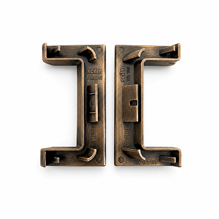 Set colt interior 45° Gola 8402, plastic, bronz