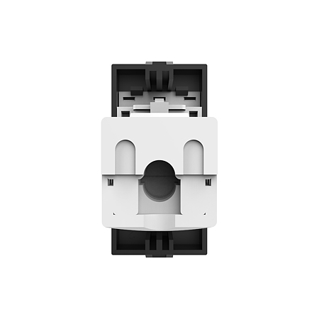 Modul priza retea RJ45 Livolo VL-FCCP-1BP, policarbonat, negru