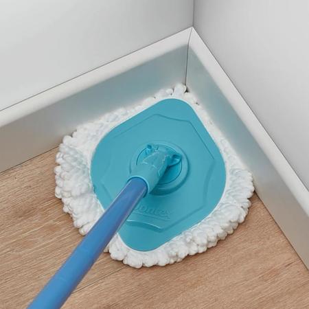 Mop rotativ Spontex Full Action System, coada cu sistem stoarcere 360 + galeata + rezerva 34 x 34 x 24 cm