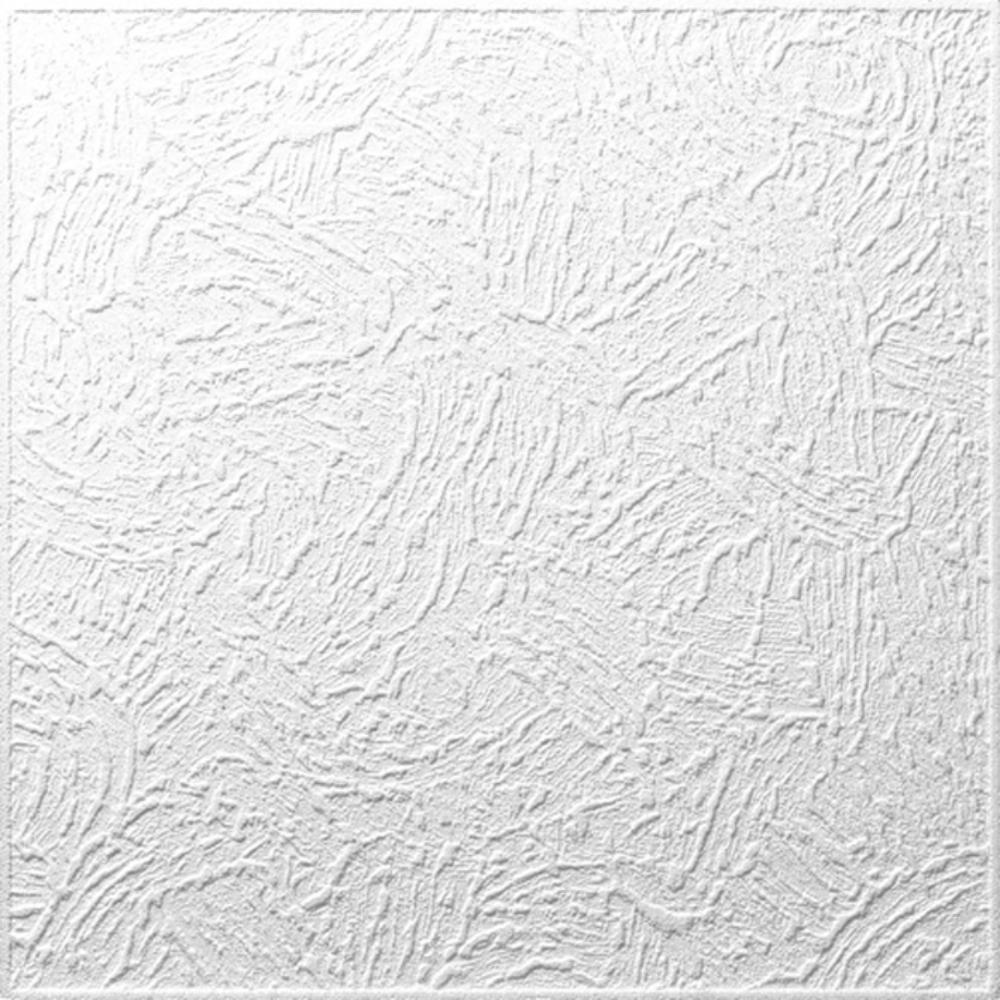 Plafon decorativ Viena, polistiren expandat, alb, clasic, 50 x 50cm, 10 mm