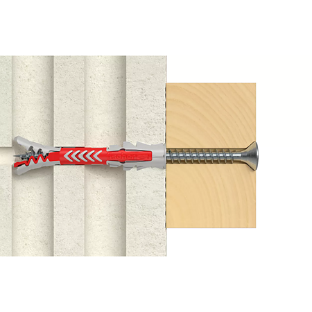 Diblu Fischer Duopower, nylon, 6 x 30 mm, 100 bucati Diblu Fischer Duopower, nylon, 6 x 30 mm, 100 bucati