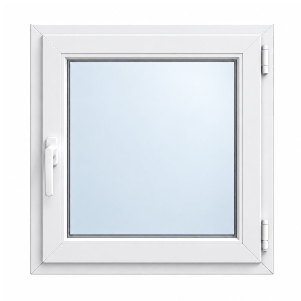 Fereastra PVC Klass, 4 camere, deschidere simpla dreapta, alb, 50 x 50 cm