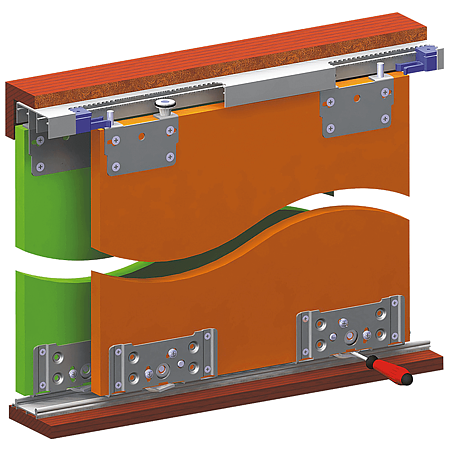 Sistem de glisare Teko SCL80 Sistem de glisare Teko SCL80