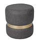 Taburet Ring, inel auriu, stofa gri M611, rotund, 38 x 38 x 40 cm Taburet Ring, inel auriu, stofa gri M611, rotund, 38 x 38 x 40 cm