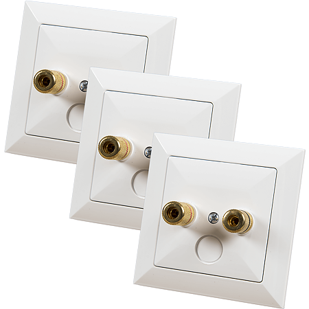 Priza difuzoare Abex Perla, IP20, PVC, 81 mm