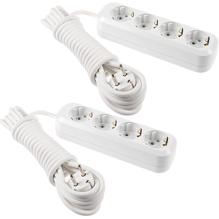 Prelungitor cu protectie copii Schuko MGP152, 4 prize, 2 m