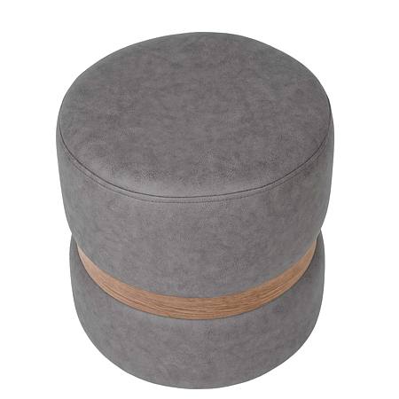 Taburet Ring, inel stejar, stofa gri deschis M609, rotund, 38 x 38 x 40 cm Taburet Ring, inel stejar, stofa gri deschis M609, rotund, 38 x 38 x 40 cm