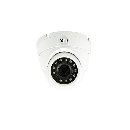 Camera video de supraveghere Yale CCTV Dome, FULL HD 1080P, 60 grade, vedere nocturna