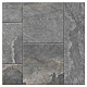 Gresie exterior/interior portelanata Kai Santana Mix Antracit, antracit, mat, aspect piatra, clasa aderenta R10, PEI 5, 8.5 mm, 60 x 60 cm