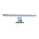 Oglinda cu dulap baie Badenmob Seria 286, cu iluminare, PAL, alb, 3 usi, 6 polite, 100 x 14.5 x 68 cm