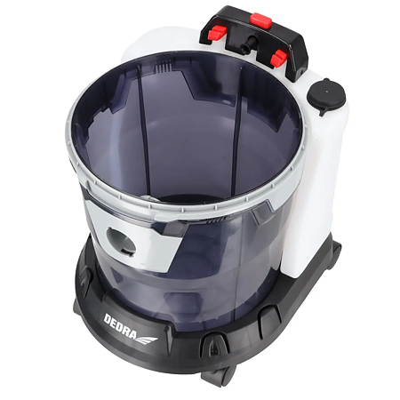 Aspirator cu spalare 2 in 1 Dedra DED6608, 1400 W, 15 l, furtun 1,5 m