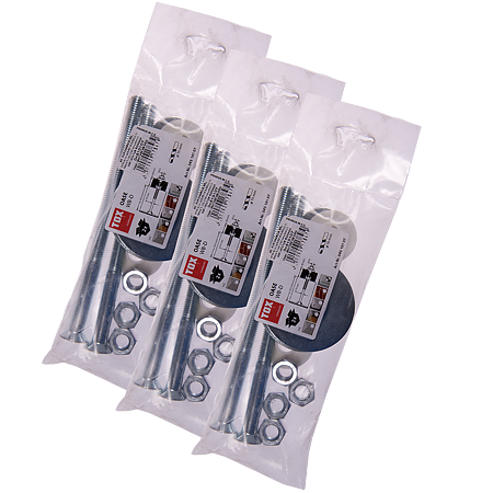 Kit montare chiuveta WB-D, M10 x 160 mm Kit montare chiuveta WB-D, M10 x 160 mm