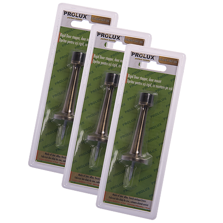 Opritor usa cu arc transparent, alama antichizata, 83 X 24 X 24 mm