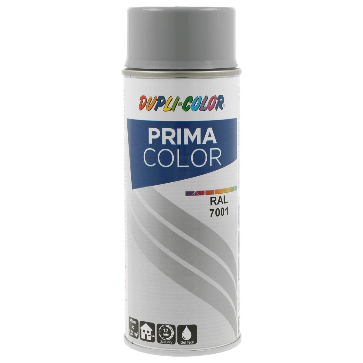 Vopsea spray Dupli-Color Prima, RAL 7001 gri argintiu, 400 ml 400