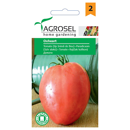 Seminte de tomate, Agrosel Oxheart