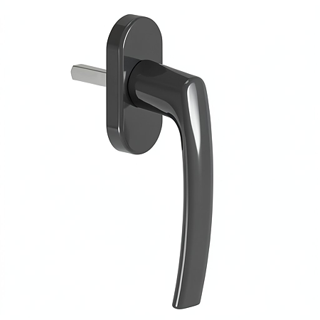Maner pentru fereastra PVC, aluminiu, antracit