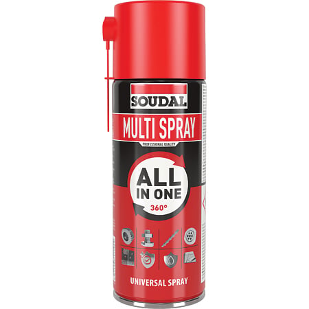 Spray universal Soudal Multi Spray , interior / exterior, 400 ml