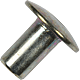 Piulita infundata rotunda, otel zincat alb, D: 20, M8 x 14 mm