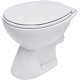 Vas WC Cersanit Roma R10, ceramica, evacuare laterala, alb