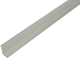 Cornier laturi inegale, aluminiu, 25 x 15 x 1,5 mm, L 1 m