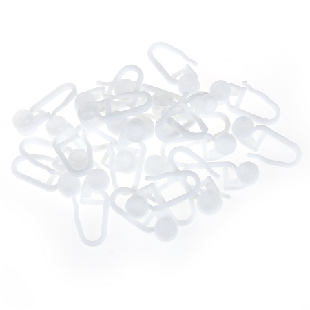 Set accesorii sina 2 canale 300-350 din plastic, alb