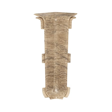 Set colt interior plinta parchet Korner Siena 80, stejar Dayton 824, PVC, 80 x 20 mm, 2 bucati/set