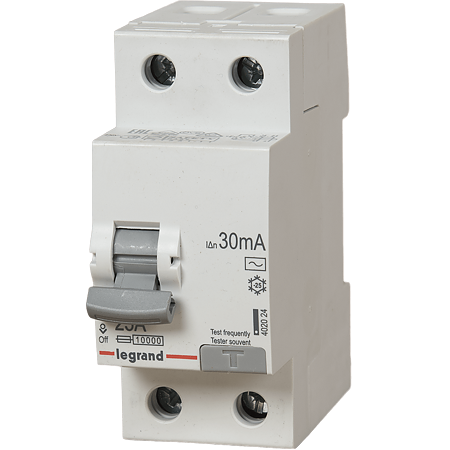 Disjunctor diferential DX3 RCBO 6000A Legrand, P+N, 25 A 30 mA