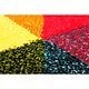 Covor Kolibri  11486/125, 100% polipropilena friese, model geometric multicolor, 80 x 150 cm