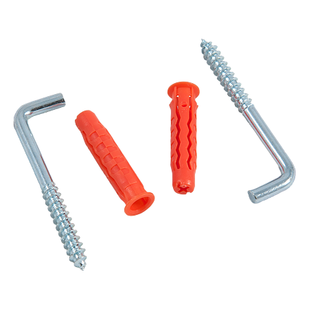 Diblu MQ, 6 x 30 mm, cu carlig tip L, 4,5 x 50 mm, 8 BUC