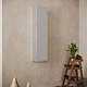 Dulap baie Savini Due Portofino 2320C, suspendat, MDF/PAL, gri, 33.7 x 16 x 138.6 cm