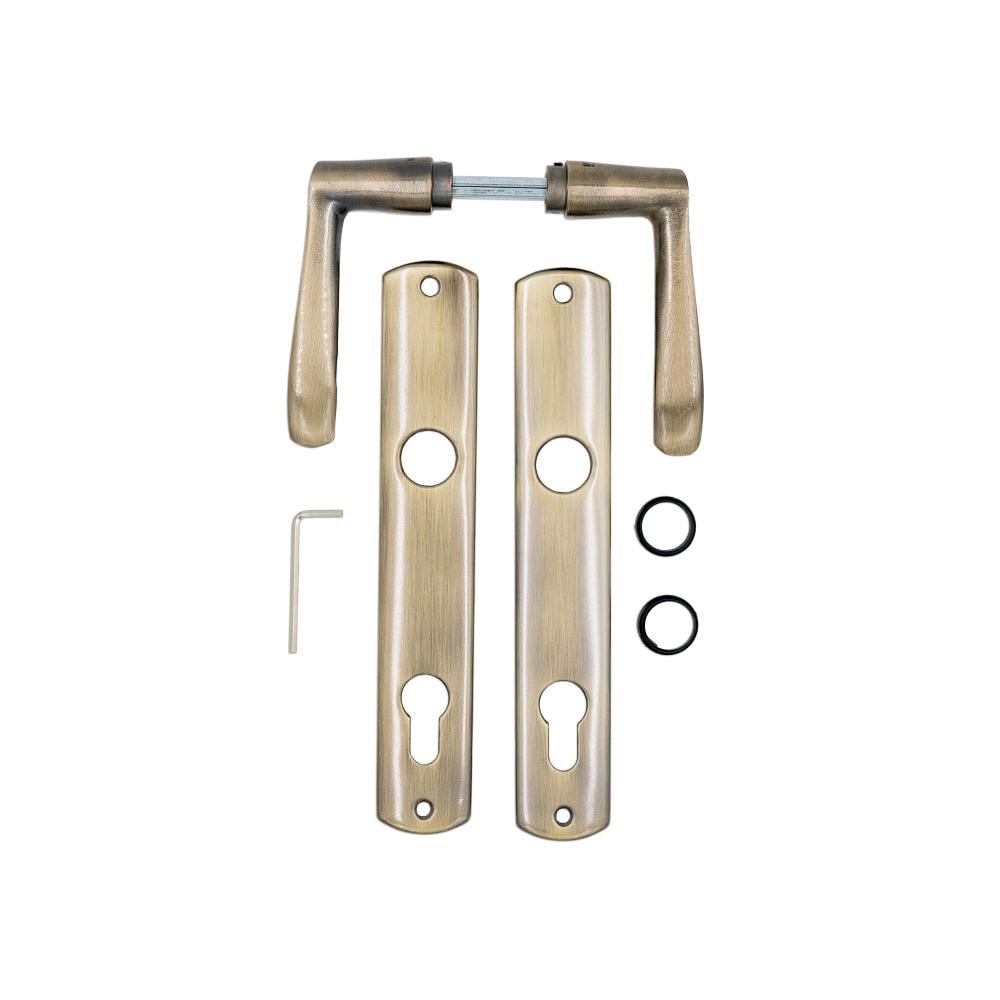 Maner tip sild pentru cilindru, aluminiu, alama, 90 mm