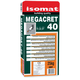 Mortar pentru zidarie Isomat Megacret-40 Geo, gri, 25 kg