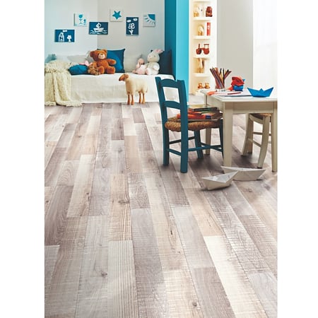 Parchet laminat 8 mm Kronospan 8222 Rugged, nuanta medie, stejar, placa multilamelara, clasa de trafic 31, twin click, 1285 x 192 mm