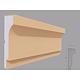 Brau decorativ de exterior FP301, polistiren EPS100 + mortar, 200 x 60 x 2000 mm