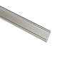 Profil dublu de rulare inferior pentru sistem de glisare PKL 80, material aluminiu, lungime 3 m, dimensiuni 50 x 6 mm