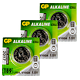 Baterii buton GP, alcaline, AG10, 10 buc